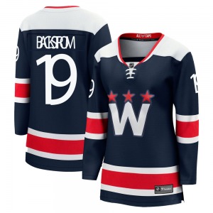 Premier Fanatics Branded Women's Nicklas Backstrom Navy zied Breakaway 2020/21 Alternate Jersey - NHL Washington Capitals