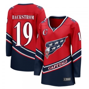 Breakaway Fanatics Branded Women's Nicklas Backstrom Red 2020/21 Special Edition Jersey - NHL Washington Capitals
