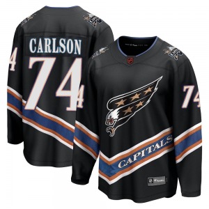 Breakaway Fanatics Branded Youth John Carlson Black Special Edition 2.0 Jersey - NHL Washington Capitals