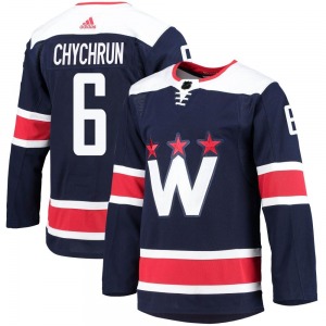Authentic Adidas Youth Jakob Chychrun Navy 2020/21 Alternate Primegreen Pro Jersey - NHL Washington Capitals