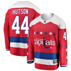 Breakaway Fanatics Branded Youth Cole Hutson Red Alternate Jersey - NHL Washington Capitals