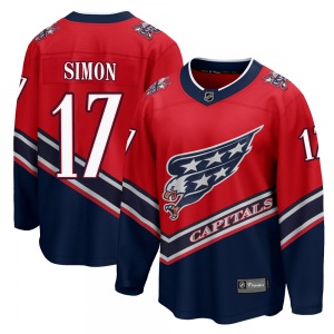 Breakaway Fanatics Branded Adult Chris Simon Red 2020/21 Special Edition Jersey - NHL Washington Capitals