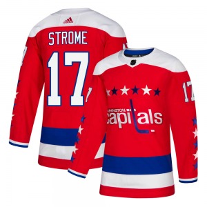 Authentic Adidas Youth Dylan Strome Red Alternate Jersey - NHL Washington Capitals