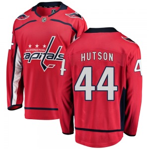 Breakaway Fanatics Branded Youth Cole Hutson Red Home Jersey - NHL Washington Capitals